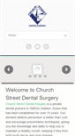 Mobile Screenshot of churchstreetdentalsurgery.com